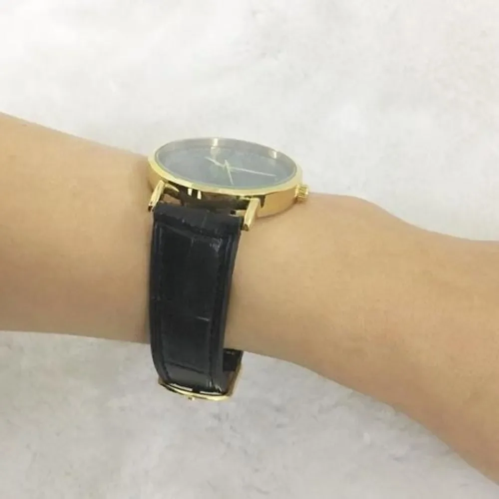 Super Heros Watch Faux Leather Band